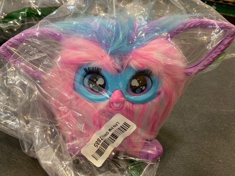 Photo 1 of Furby Cotton Candy, 15 Fashion Accessories, Interactive Plush Toys for 6 Year Old Girls & Boys & Up, Voice Activated Animatronic, Pink & Blue 