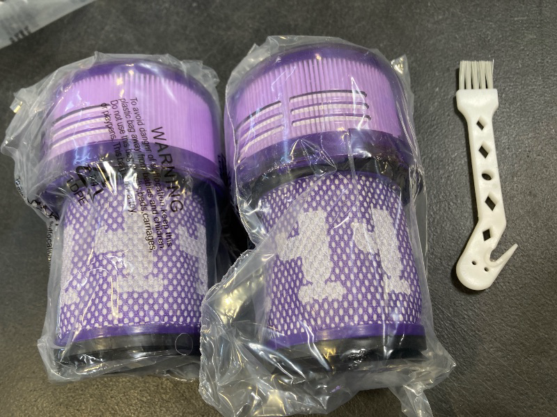 Photo 1 of Filter Replacement for V12 Detect Slim Cordless Vacuum, Compare to Part 971517-01 (2 Pack)