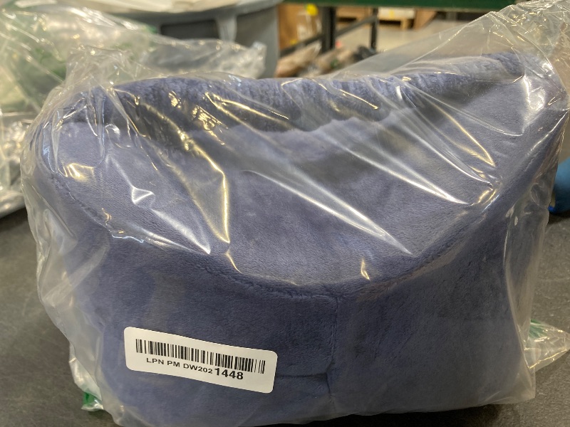 Photo 1 of NATUMAX Knee Pillow for Side Sleepers - Relief from Sciatica Pain, Back/Leg Pain, Pregnancy, Hip and Joint Pain Memory Foam Leg Pillow + Free Sleep Mask and Ear Plugs
