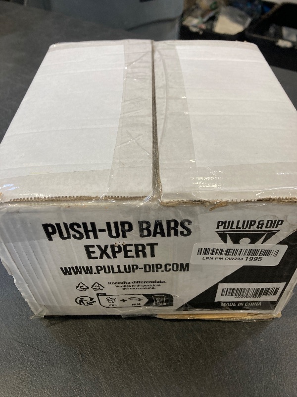 Photo 1 of PULLUP & DIP Parallettes - Push Up Handles with Ergonomic Wooden Handles & Heavy-Duty Steel - Non-slip Parallettes Bars for Strength Training and Calisthenics - Press Up Handles for Push Ups