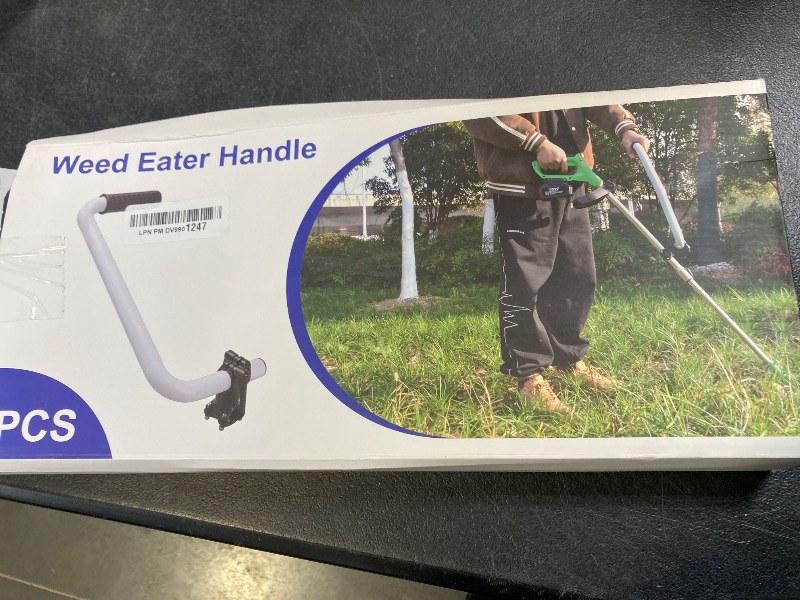 Photo 1 of Ecmln Upgraded Weed Eater Handle, Trimmer Handle Grip, Ergonomic Trimmer Grip with Bracket Clamp Weedeater Handle Extension Stainless Steel Weed Eater Attachments for Easy Yard Trimming & Landscaping