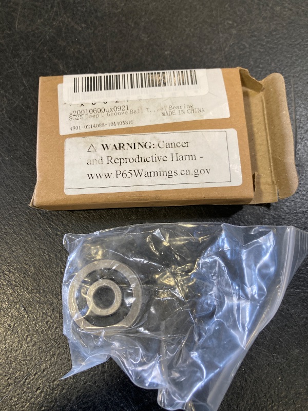 Photo 1 of uxcell SG25 Deep U Groove Ball Track Guide Bearing 8mmx30mmx14mm Double Sealed (GCr15) Chrome Steel Bearing