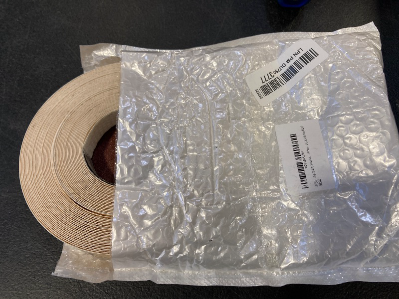 Photo 1 of HGKJHF, High Quality Melamine Edge Banding,3/4 in * 50 fe pre Coated hot melt Adhesive, Used for Flexible Veneer Edge Edging for Cabinet and Furniture Repair (1,Canary Yellow,13/16in*50ft)