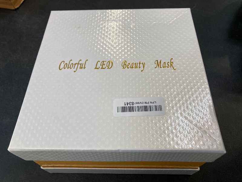 Photo 1 of Yahi Led Face Mask Light Therapy, Red Light Therapy for Face, 7 Led Light Therapy Facial Skin Care Mask At Home