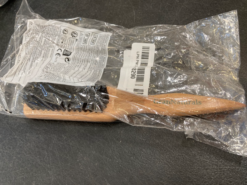 Photo 1 of GranNaturals Boar Bristle Slick Back Hair Brush for Sleek Ponytail Bun & Smoothing Baby Hairs, Flyaways, Edge Control - Backcombing & Teasing Hairbrush with Wide Rat Tail for Sectioning & Parting