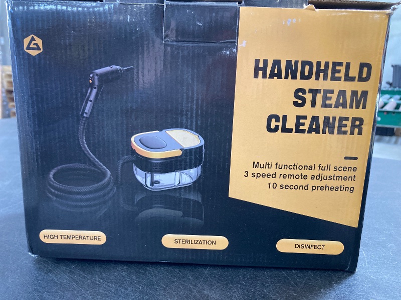Photo 1 of Steam Cleaner, 3-Level Adjustable Handle, 15s Heat-Up, 1.69 Quarts Tank, Portable Steamer for Cleaning with 11 pcs Accessories, Steam Cleaner for Home for Dirt, Grease, Grout, Tile, Floor, Couch and Car