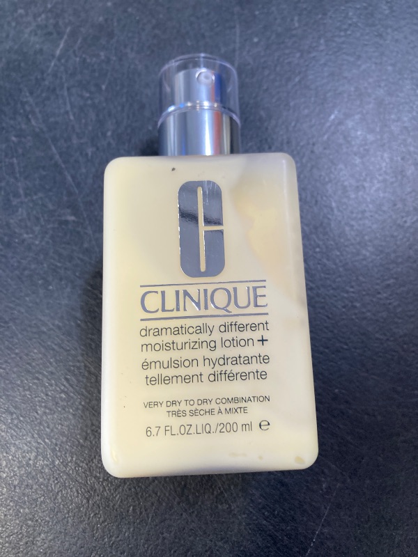 Photo 1 of Clinique 3-Step Dramatically Different Daily Moisturizing Lotion+ For Dry to Dry Combination Skin Types, 6.7 Fl Oz