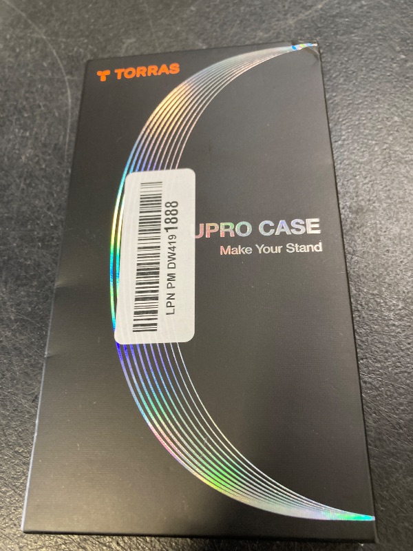 Photo 1 of TORRAS Upgraded Magnetic & Stand for iPhone 15 Pro Case [Military Grade Drop Tested] [Compatible with MagSafe] Slim Thin Light Frosted Case for iPhone 15 Pro Phone Case Professional (6.1"), Clear