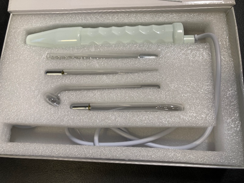 Photo 1 of NuDerma Handheld Skin Therapy Wand Machine w/Neon – Anti-Aging - Skin Tightening - Wrinkle Reducing - Dark Circles – Clarifying - Hair & Scalp Stimulator