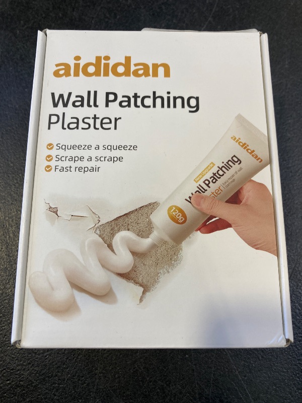 Photo 1 of 2PCS Drywall Patch Repair Kit with Self-Adhesive Mesh - Wall Repair Paste & Mending Agent for Quick Fix Solution, Plaster Dent & Wood Scratch