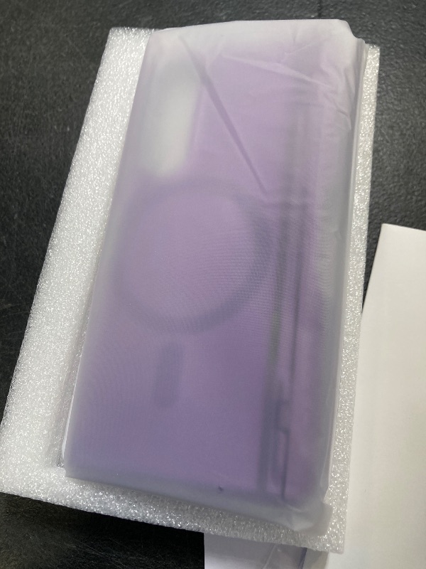 Photo 1 of BERFY Magnetic for Samsung Galaxy Z Fold 6 Case with Privacy Screen Protector, [Compatible with MagSafe][Anti Spy] Built-in S Pen Holder & Kickstand, Full-Body Shockproof Case for Z Fold 6, Purple