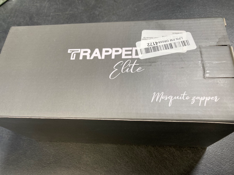 Photo 1 of TRAPPED Grey Elite Insect Trap, Zapper Bug Traps Catcher for Mosquito, Fruit Flies, Gnat, Moth Flying Insect, Bugs Trap with UV Light. Electric Bug Zapper, Bug Killer Indoor, Bug Repellent