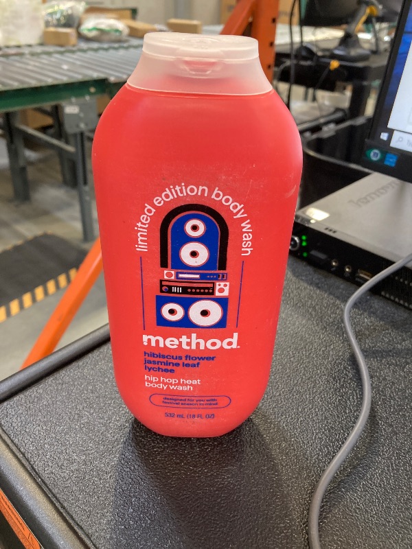 Photo 1 of Method Limited Edition Body Wash, Hip Hop Heat with notes of Hibiscus, Jasmine Leaf, and Lychee, 18oz