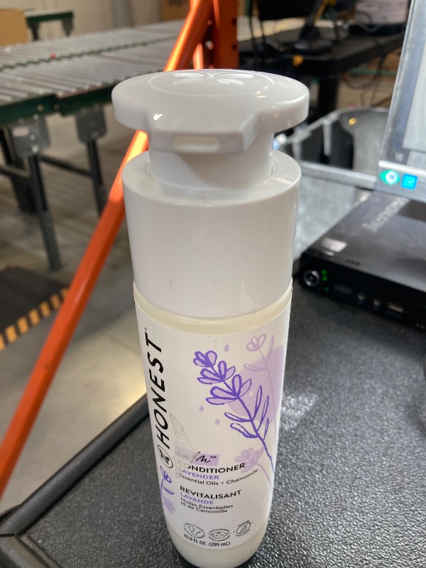 Photo 1 of The Honest Company Silicone-Free Conditioner | Gentle for Baby | Naturally Derived, Tear-free, Hypoallergenic | Lavender Calm, 10 fl oz