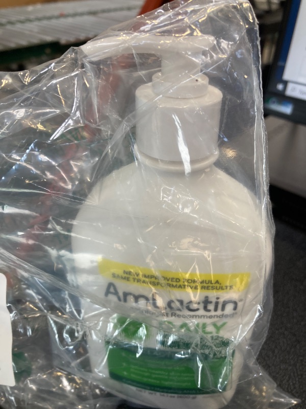 Photo 1 of AmLactin Daily Nourish 12% - 14.1 oz Body Lotion with 12% Lactic Acid - Exfoliator and Moisturizer for Dry Skin (Packaging May Vary)?