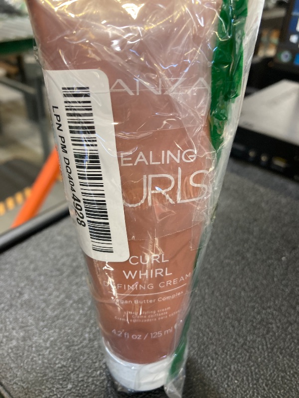 Photo 1 of L'ANZA Curl Whirl Defining Creme - Curls Hair Product for Defining Curls and Waves and Preventing Frizz and Flyaways, with Sulphate Free, Paraben Free Formula (4.2 Fl Oz)
