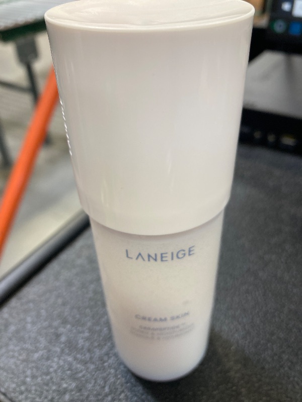 Photo 1 of LANEIGE Cream Skin Refillable Toner & Moisturizer with Ceramides and Peptides: Korean Milky Toner, Amino Acid, Nourish, Hydrate, Barrier-Boosting, Visibly Firm