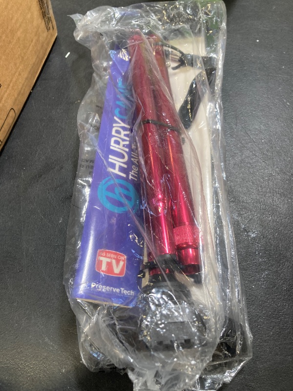 Photo 1 of HurryCane HCANE-RD-C2 Freedom Edition Foldable Walking Cane with T Handle, Roadrunner Red