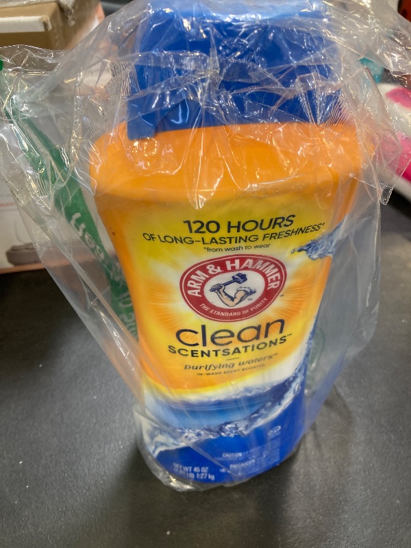 Photo 1 of ARM & HAMMER Clean Scentsations In-Wash Scent Booster, Laundry Scent Booster Purifying Waters scent, 45 Oz