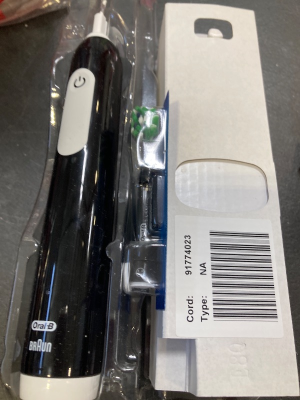 Photo 1 of Oral-B Pro 1000 Rechargeable Electric Toothbrush, Black