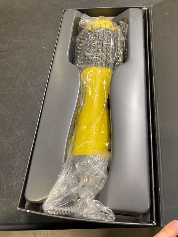 Photo 1 of Drybar The Double Shot Oval Blow Dryer Brush | Brush and Blow Dryer in One, Lightweight Blowout Brush for Long Hair and Volume with 3 Temps for Customized Hair Styling