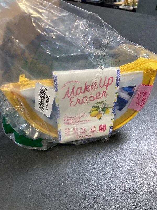 Photo 1 of The Original MakeUp Eraser, 7-Day Set, Erase All Makeup With Just Water, Including Waterproof Mascara, Eyeliner, Foundation, Lipstick, Sunscreen, and More! Limoncello, 7ct.