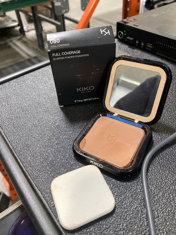 Photo 1 of KIKO Milano Full Coverage Blurring Powder Foundation 80 | High-coverage Powder Foundation