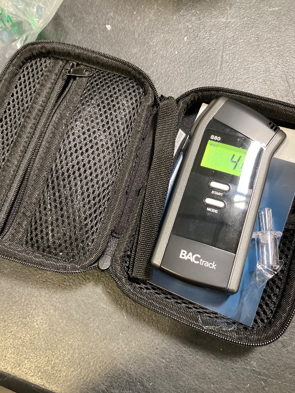 Photo 1 of BACtrack S80 Breathalyzer | Professional-Grade Accuracy | DOT & NHTSA Approved | FDA 510(k) Cleared | Portable Breath Alcohol Tester for Personal & Professional Use
