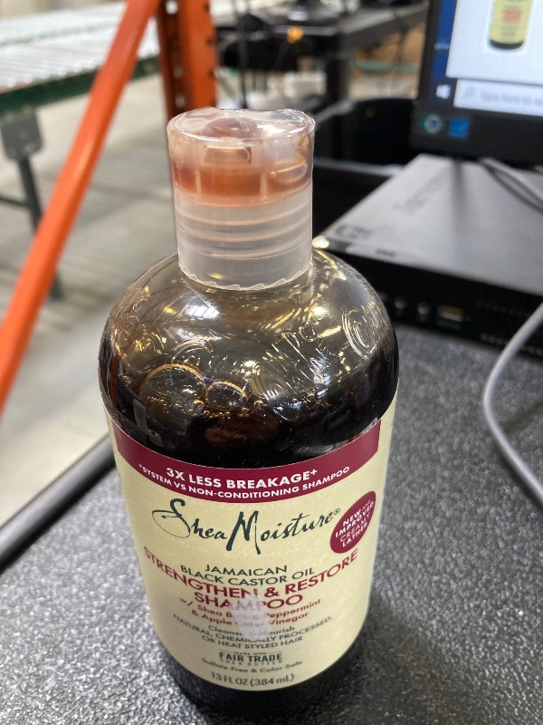 Photo 1 of Shea Moisture Jamaican Black Shampoo 13 Ounce (384ml) (Pack of 6)