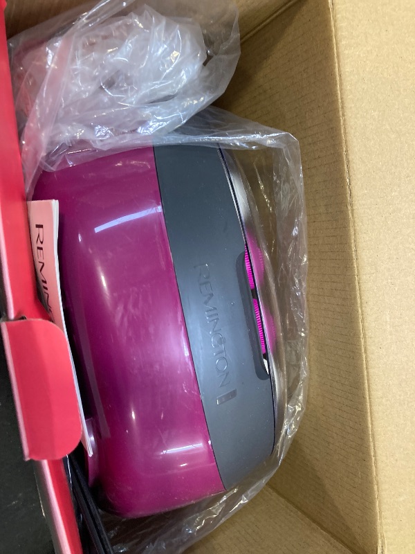 Photo 1 of Remington Ionic Conditioning Hair Setter, 20 Velvet Hair Rollers, 6 Large (1¼”), 10 Medium (1"), 4 Small (¾”), Blowout Style Hair Curlers