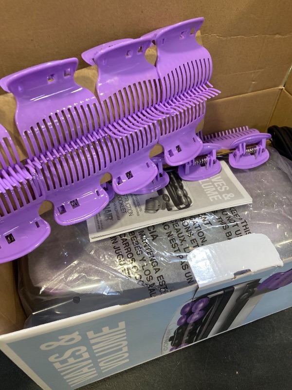 Photo 1 of Conair Hot Rollers Hair Curlers for Long, Medium and All Hair | Heated Rollers with Roller Clips Included | 1 1/2-inch and 1 3/4 inch Rollers | Amazon Exclusive
