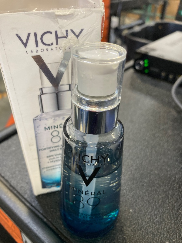 Photo 1 of Vichy Mineral 89 Fortifying & Hydrating Daily Skin Booster, Pure Hyaluronic Acid Serum For Face, Plumps & Hydrates, Repairs Skin Barrier, Lightweight Moisturizing Gel, Fragrance Free & Oil-Free