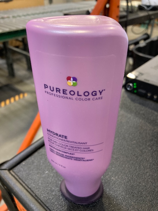 Photo 1 of Pureology Hydrate Moisturizing Conditioner | Softens and Deeply Hydrates Dry Hair | For Medium to Thick Color Treated or Natural Hair | Sulfate Free Conditioner | Vegan