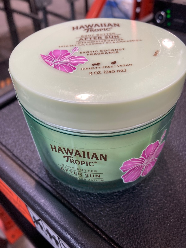 Photo 1 of Hawaiian Tropic After Sun Body Butter with Coconut Oil, 8oz | Hawaiian Tropic After Sun Lotion, Beach Essentials, Summer Vacation Essentials, Tan Extender Lotion, Coconut Body Butter, 8oz