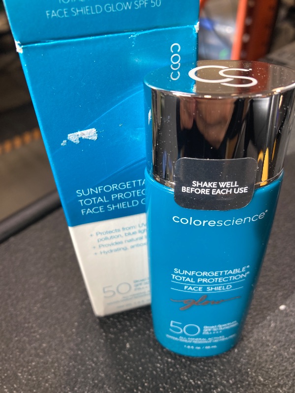 Photo 1 of Colorescience Sunforgettable Total Protection Face Shield Glow SPF 50, Glow, 1.8 Fl Oz