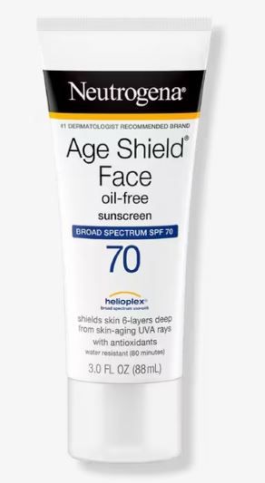 Photo 1 of Age Shield Face Oil-Free Sunscreen SPF 70
