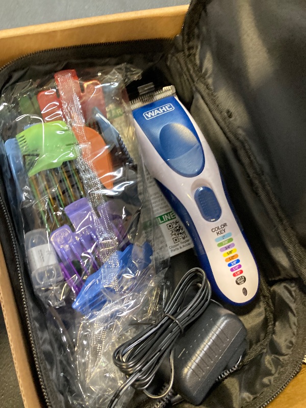 Photo 1 of Wahl Color Pro Cordless Rechargeable Hair Clipper & Trimmer – Easy Color-Coded Guide Combs - for Men, Women, & Children – Model 9649P