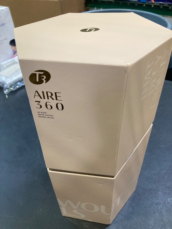 Photo 1 of T3 Aire 360 Multi-Styler & Blowout System, Rapid Drying Hair Dryer, Ceramic Curling Attachments, Oval Brush & Drying Concentrator | Blowouts & Long-Lasting Curls