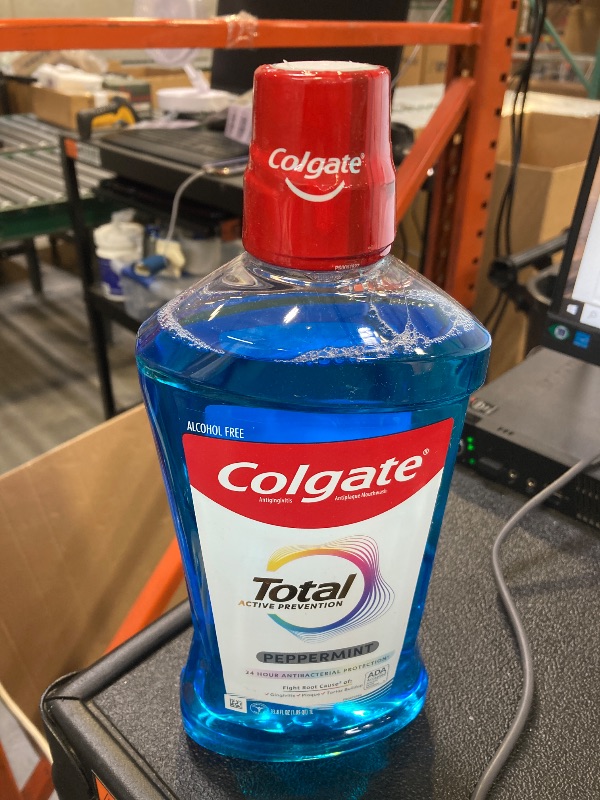 Photo 1 of Colgate Advanced Pro-Shield Mouthwash, Peppermint Blast 33.8 oz