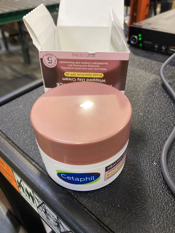 Photo 1 of Cetaphil Face Day Cream, Healthy Radiance Whipped Day Cream w/SPF 30, Visibly Reduces Look of Dark Spots, Brightening Lotion, Designed for Sensitive Skin, Hypoallergenic, Fragrance Free, 1.7oz