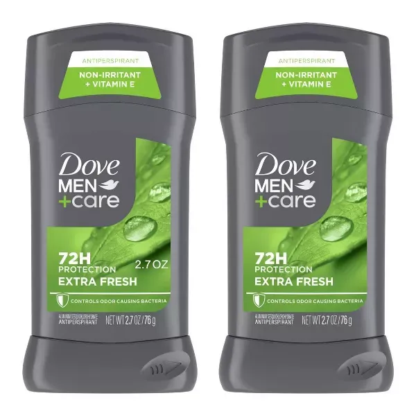 Photo 1 of Dove Men + Care Antiperspirant Deodorant, 72hr Sweat & Odor Protection, Vitamin E, Triple Moisturizer, 2 Pack
