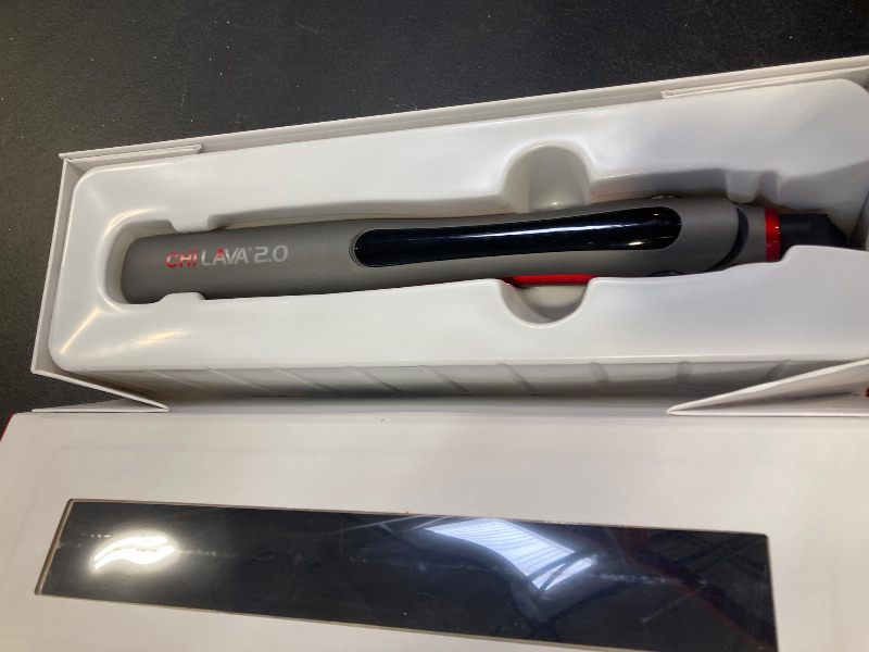 Photo 1 of CHI Lava 2.0 Hairstyling Iron, Flat Iron Hair Straightener for an Even & Smooth Finish, Lower Temperature, Ergonomic, Comfortable Design for Easy Use