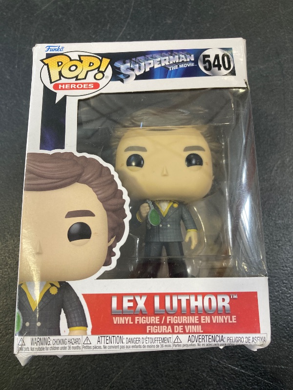 Photo 1 of Funko Pop Movies: Superman - (1978) - Luthor - 1/6 Odds for Rare Chase Variant - Superman 1978 - Collectable Vinyl Figure - Gift Idea - Official Merchandise - Toys for Kids & Adults
