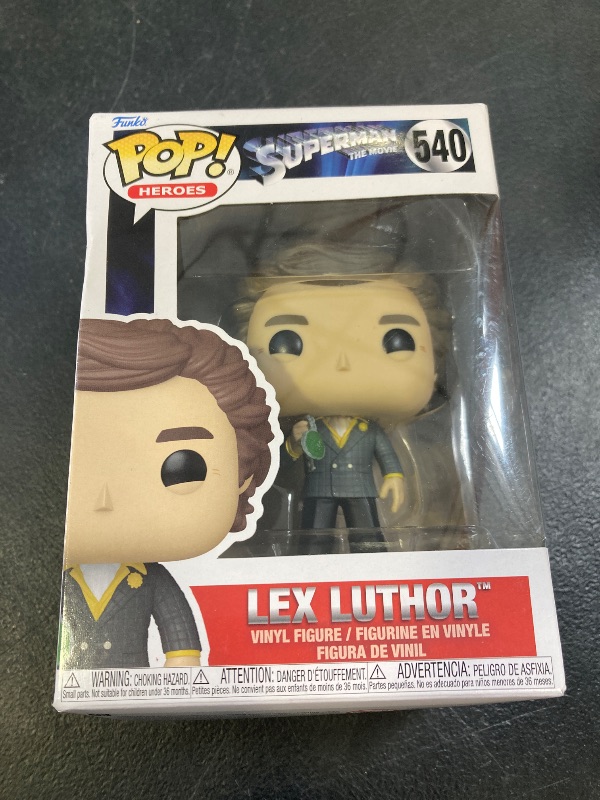 Photo 1 of Funko Pop Movies: Superman - (1978) - Luthor - 1/6 Odds for Rare Chase Variant - Superman 1978 - Collectable Vinyl Figure - Gift Idea - Official Merchandise - Toys for Kids & Adults