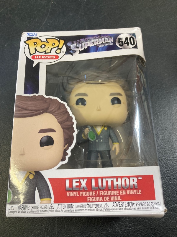 Photo 1 of Funko Pop Movies: Superman - (1978) - Luthor - 1/6 Odds for Rare Chase Variant - Superman 1978 - Collectable Vinyl Figure - Gift Idea - Official Merchandise - Toys for Kids & Adults