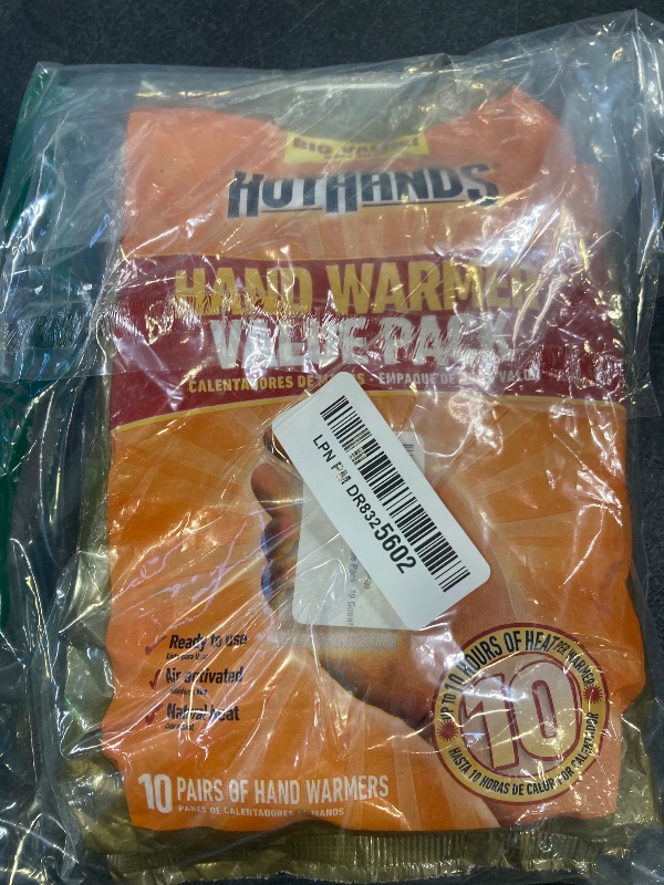 Photo 1 of HotHands Hand Warmer Value Pack, 10 Count (Pack of 1)