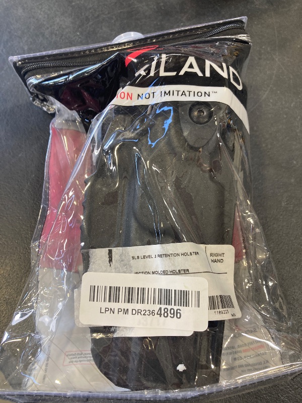 Photo 1 of Safariland 7365 ALS/SLS, Level 3 Retention duty Holster, Low Ride, Fits: Sig Sauer P320 9mm, .40 Full Size - Black - STX Plain, Right Hand