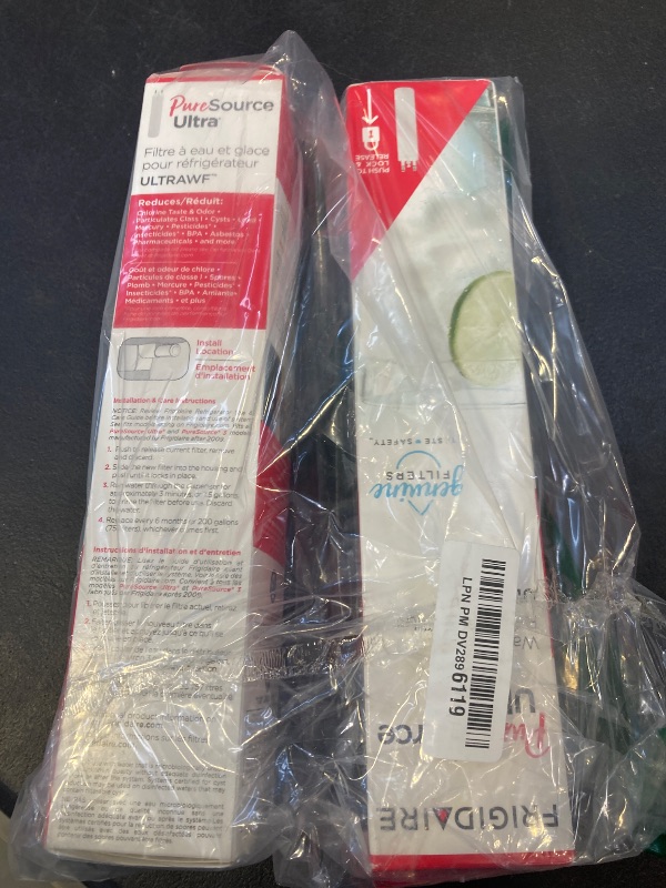 Photo 1 of Frigidaire FPPWFU01 PurePour™ PWF-1™ Refrigerator Water Filter Replacement | Set of 2