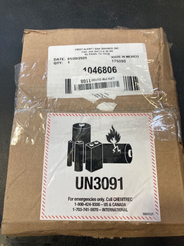 Photo 1 of First Alert SMCO210V, 10-Year Sealed Battery Combination Smoke & Carbon Monoxide Alarm with Voice & Location Alerts, 1-Pack