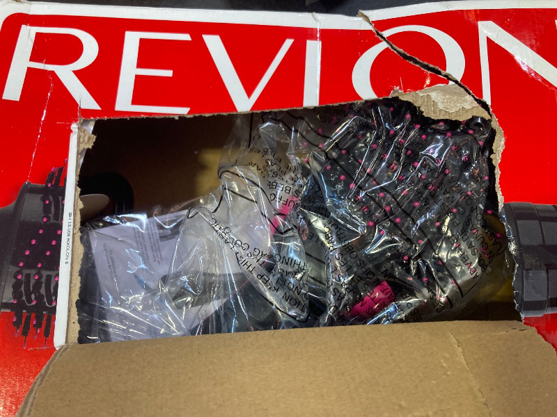 Photo 1 of REVLON One-Step Volumizer Hair Dryer and Styler, for Less Frizz, More Shine, and Reduced Heat Damage for Salon Style Round Brush for Blowout, Black